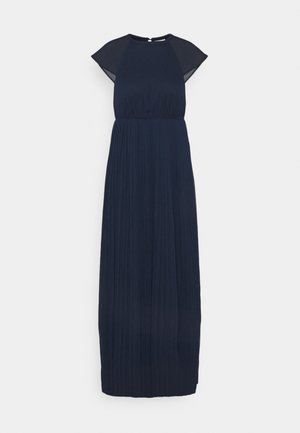 VIKALINA PLISSE DRESS - Vestido largo - navy blazer