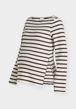 MAMALICIOUS, MLLANE VITA  - Long sleeved top - hot fudge