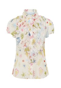 LILJASZ CRINKLE SS SHIRT - Bluse - playful placement