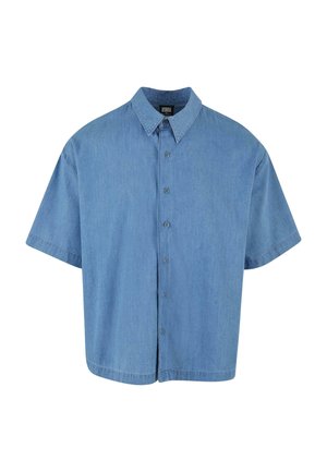 Urban Classics Skjorta - skyblue washed