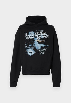 STRANGE LIGHTS HOODIE UNISEX - Melegítőfelső - black