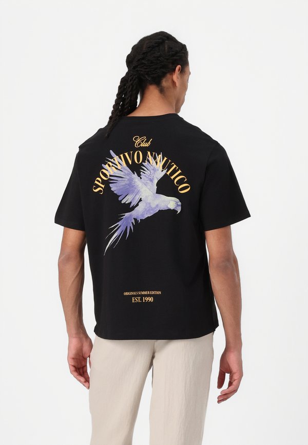 JORHYDRA CUTOUT TEE CREW NECK - T-Shirt print