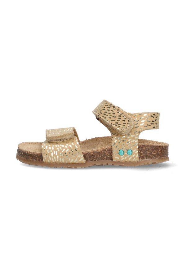 BIMI BEACH - Riemensandalette - goud