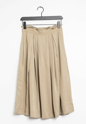 Mango, Jupe trapèze - beige