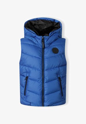PADDED GILET WITH CHEST BADGE - Liemenė - royal blue