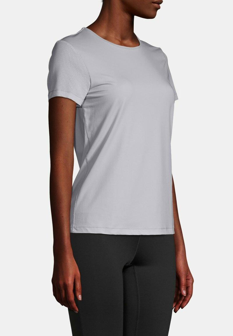 Damen Sportbekleidung | Casall ICONIC TEE T-Shirt basic blue/blau - OH09414 Damen Sportbekleidung | Casall ICONIC TEE T-Shirt basic blue/blau - OH09414