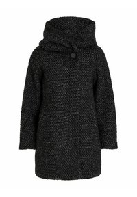 VILA Cappotto corto - medium grey melange