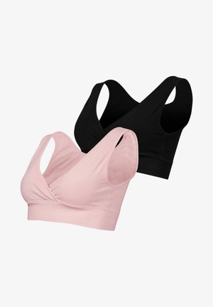 Seraphine 2 PACK - Tričková podprsenka - blkblush