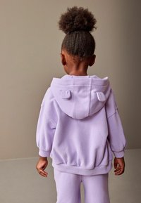 Next Mikina so zipsom - lilac purple