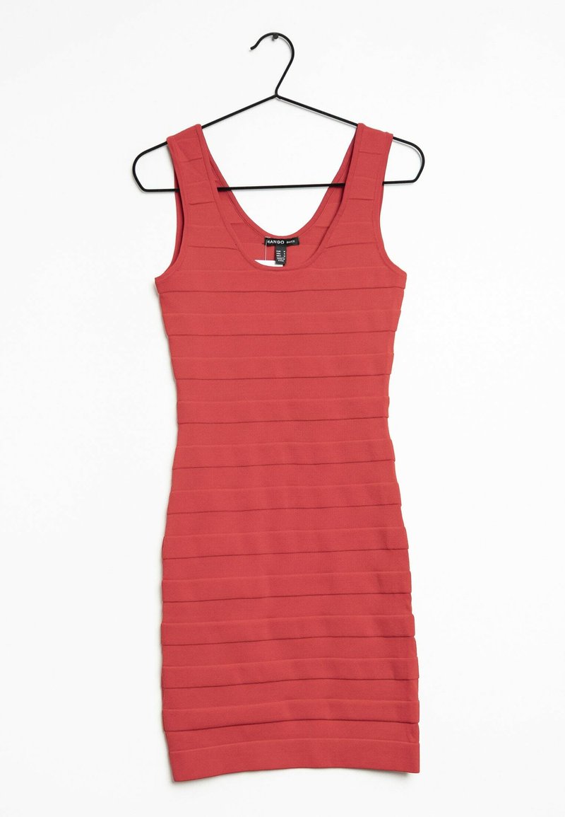 Mango Robe fourreau - red