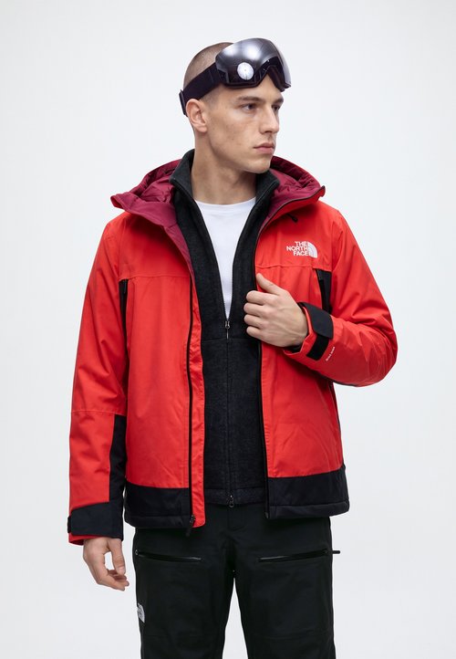 The North Face MOUNT BRE JACKET - Hardshell jacket - elevation red/tnf black — foto 4