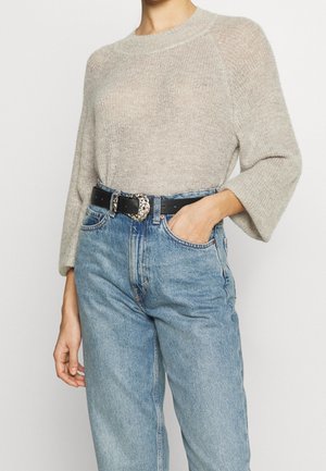 Jersey de punto - mottled light grey