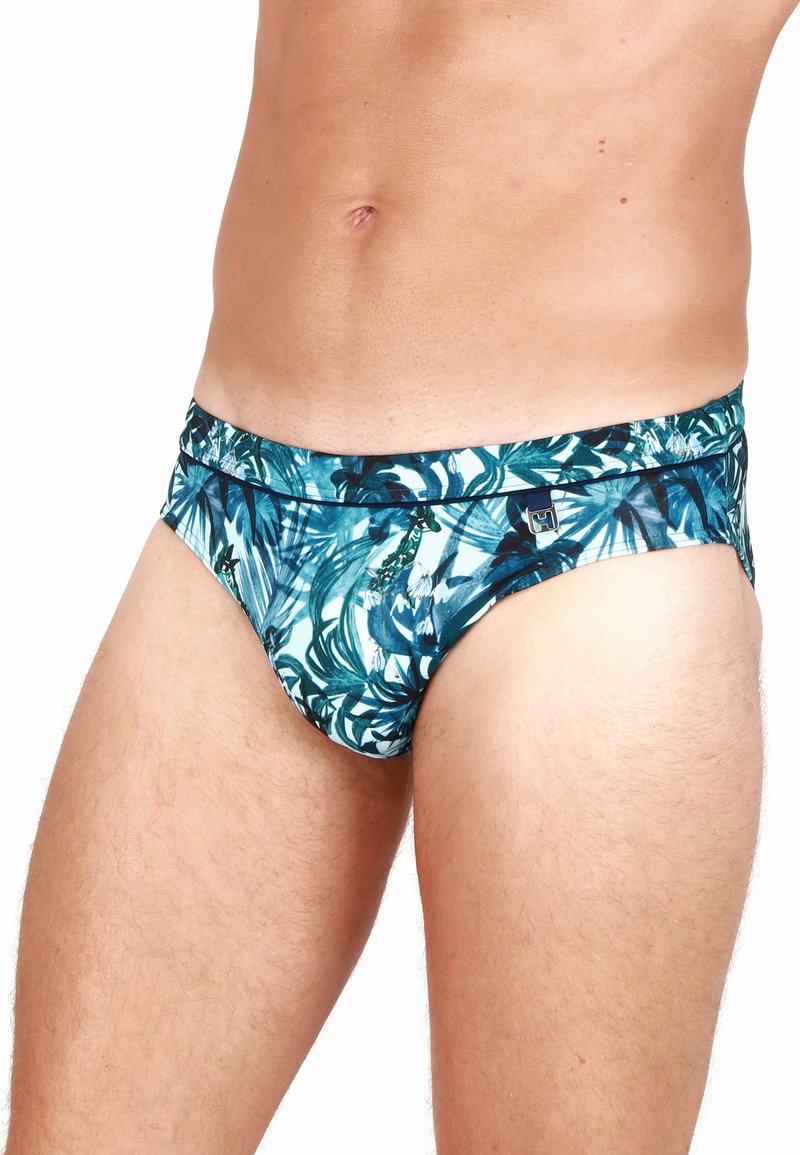 Herren Badehosen | HOM SAFARI Badehose Slip peacock blue/hellblau - FM59911 Herren Badehosen | HOM SAFARI Badehose Slip peacock blue/hellblau - FM59911
