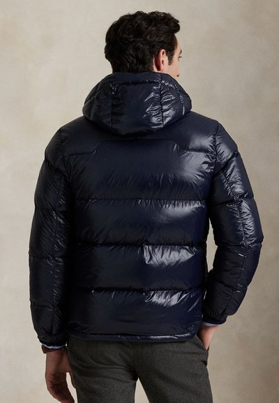 Polo Ralph Lauren THE GORHAM GLOSSED DOWN JACKET - Bunda z prachového peří - collection navy glossy