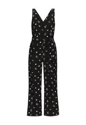 QS, Jumpsuit - schwarz