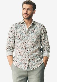 REGULAR FIT -  LONG SLEEVE   - Overhemd - white pink floral