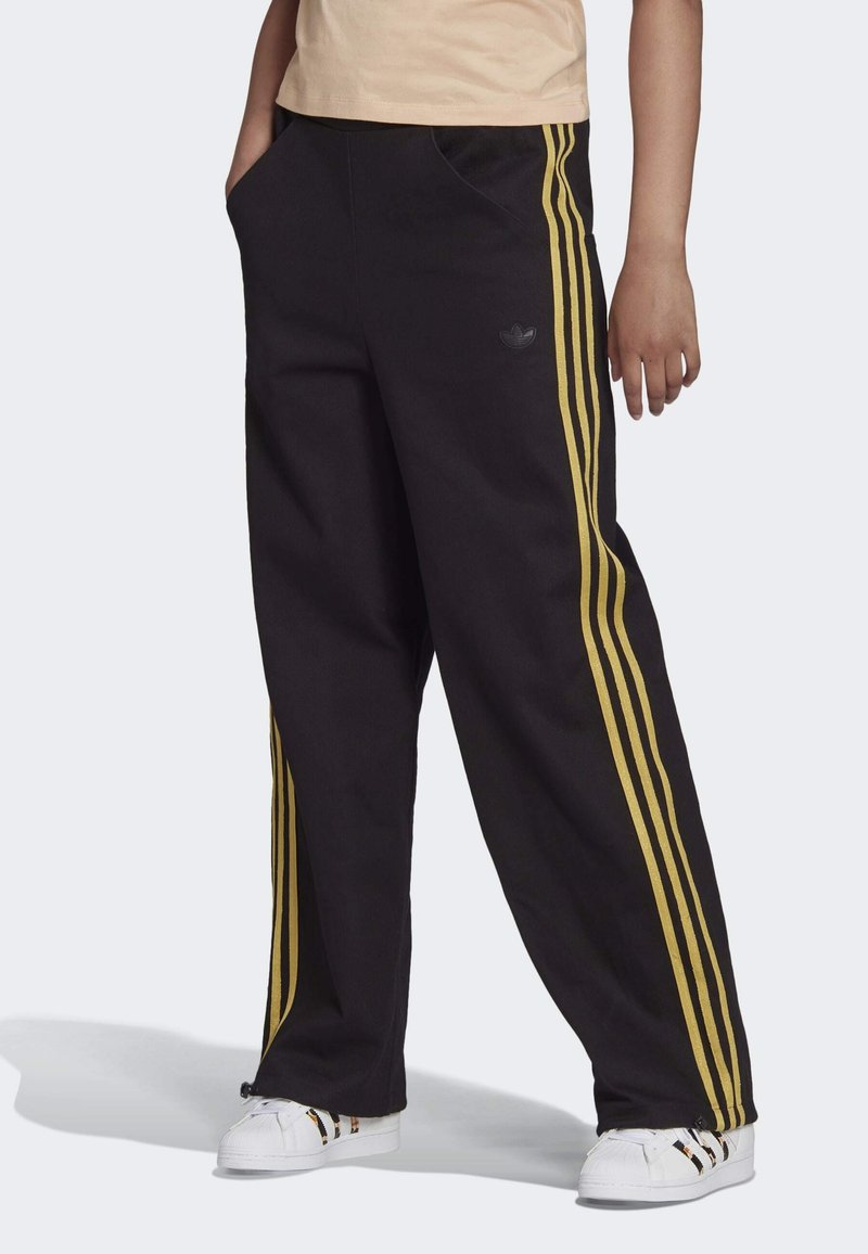 adidas Originals CUFFED WITH GOLDEN STRIPES Tracksuit bottoms black