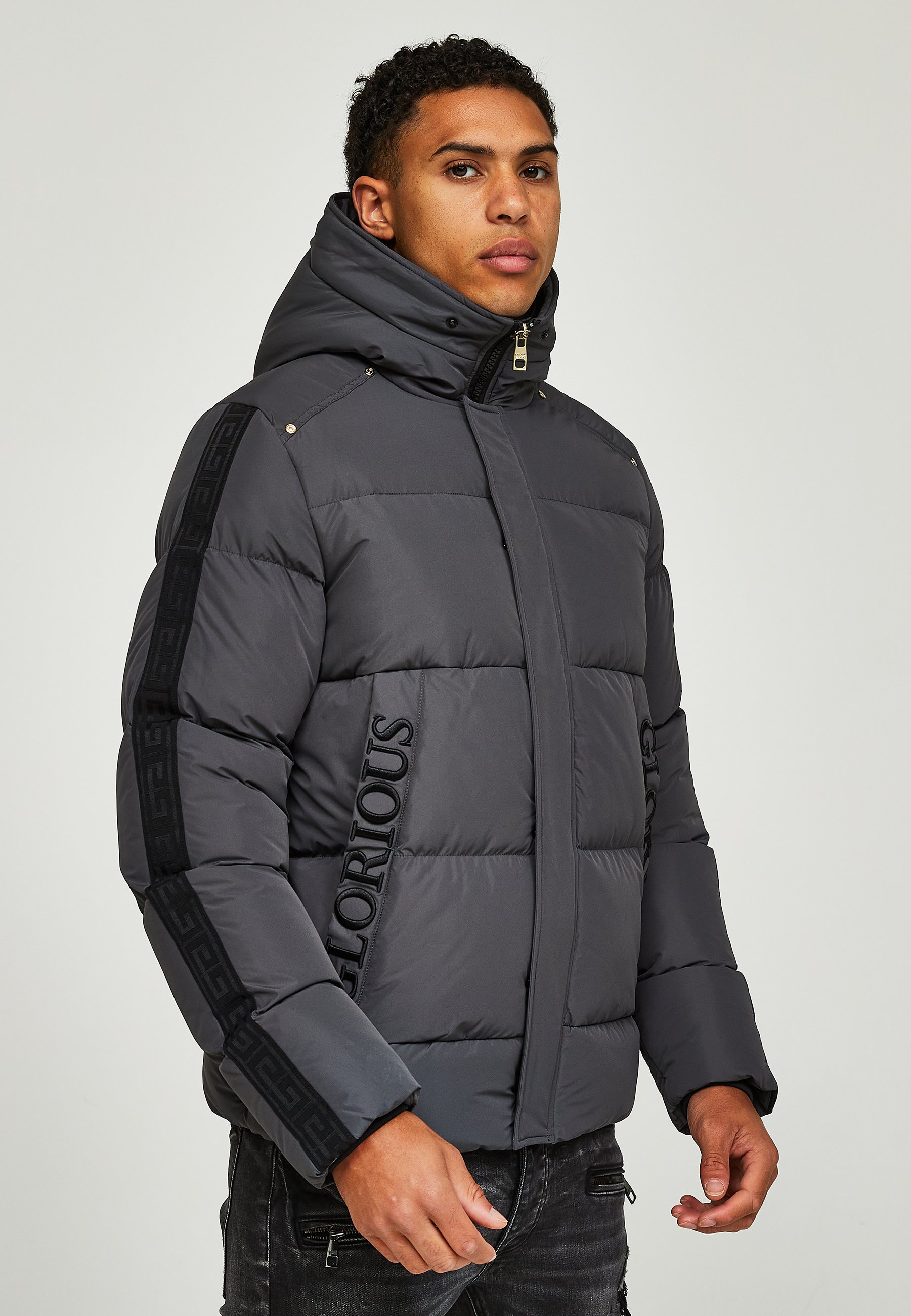 Glorious Gangsta OMAREZ 3.0 SHORT PUFFER JACKET - Jachetă subțire