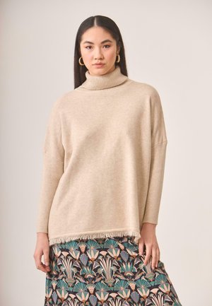 BAJO FLECOS - Jersey de punto - plateado