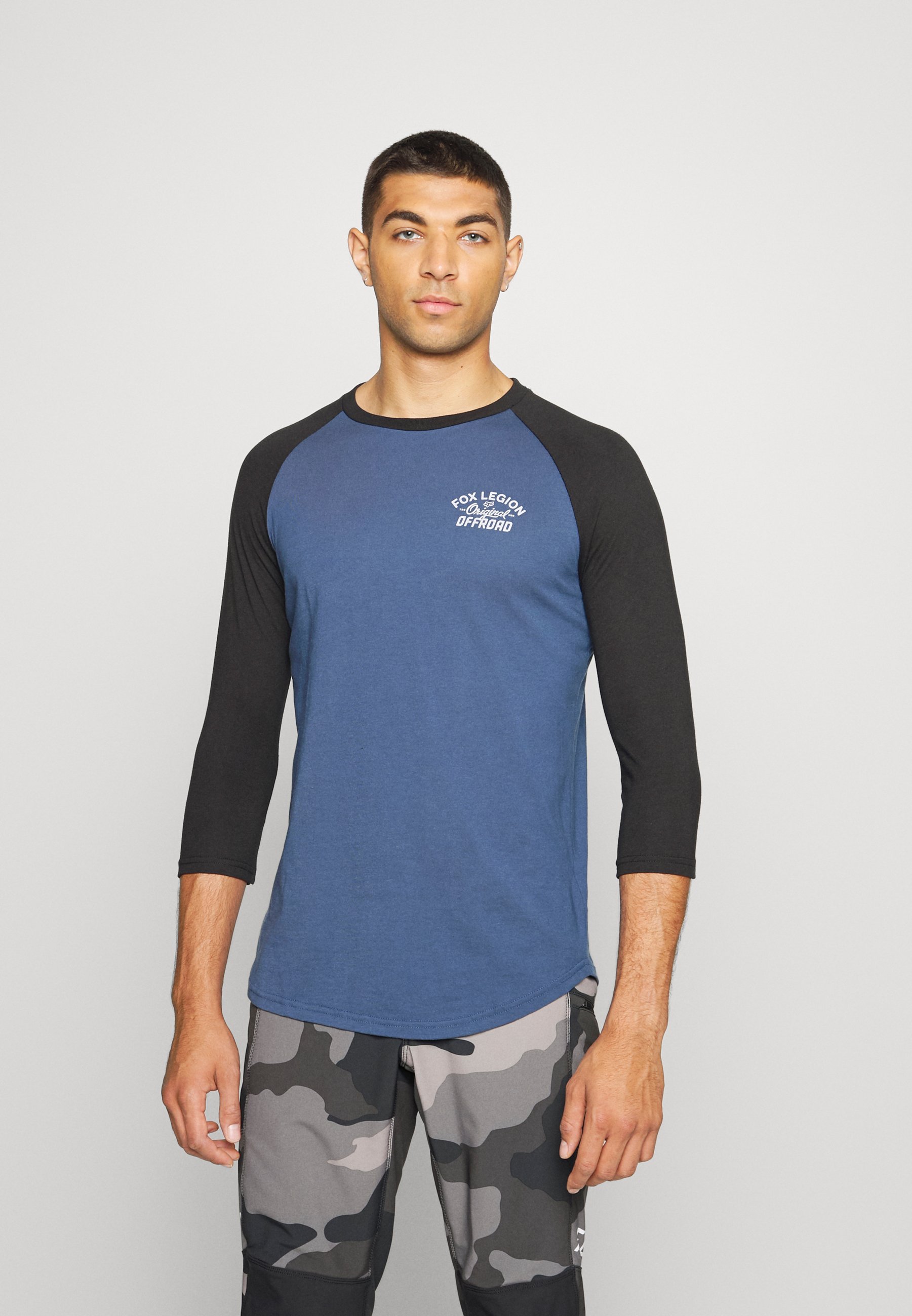 Fox Racing ORIGINAL SPEED 3/4 RAGLAN - Longsleeve - dark indigo/donkerblauw  - Zalando.nl