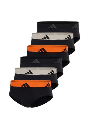 6ER PACK ACTIVE FLEX - Trusser - schwarz/orange