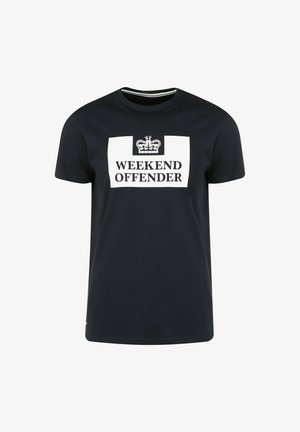 Weekend Offender PRISON - Tricou cu imprimeu - navy