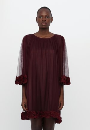 RIVER ROSE DRESS - Juhlamekko - burgundy