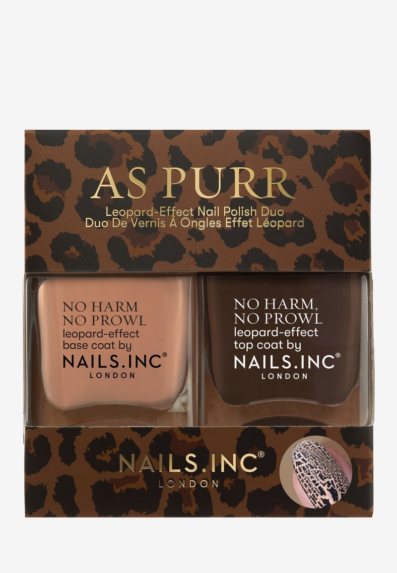 Nails Inc DUO NagelpflegeSet as purr leopard/mehrfarbig Zalando.de