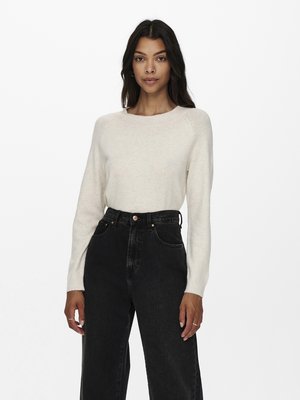 ONLY ONLRICA LIFE NOOS - Pullover - birch melange