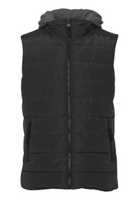 PREBBE - Waistcoat - black