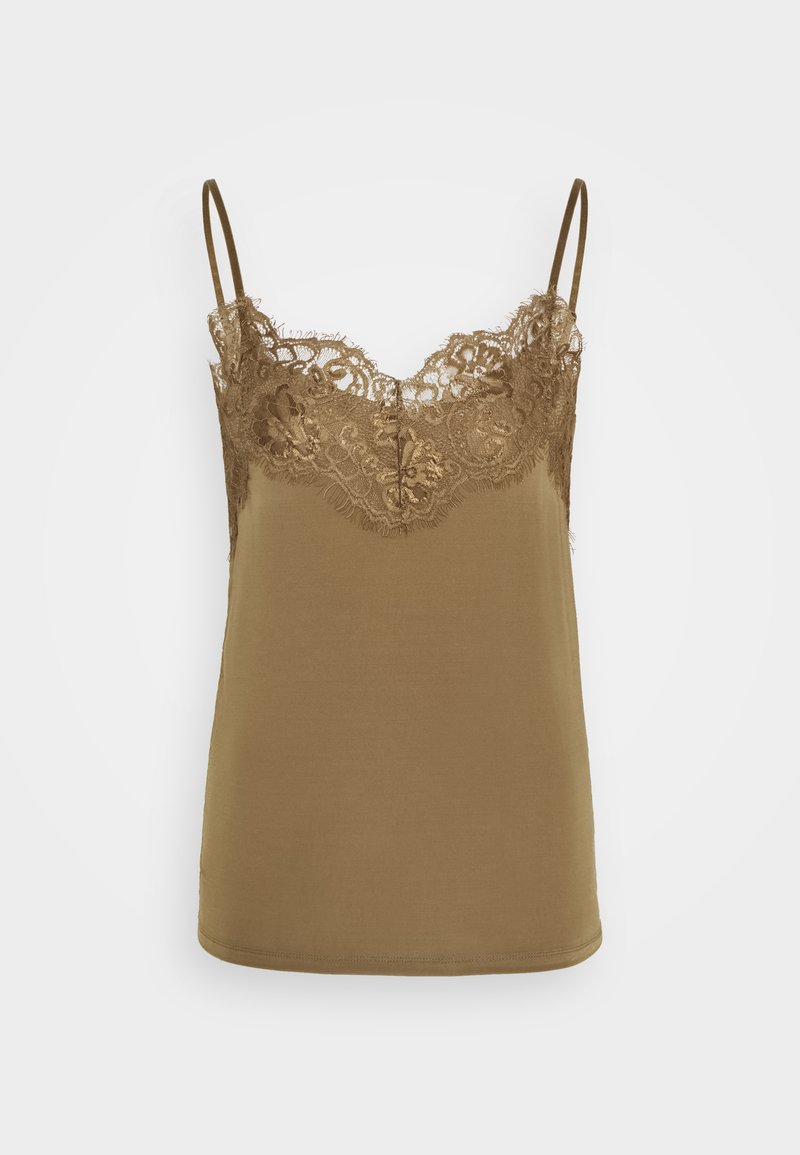 Soaked in Luxury CLARA SINGLET - Top - ermine