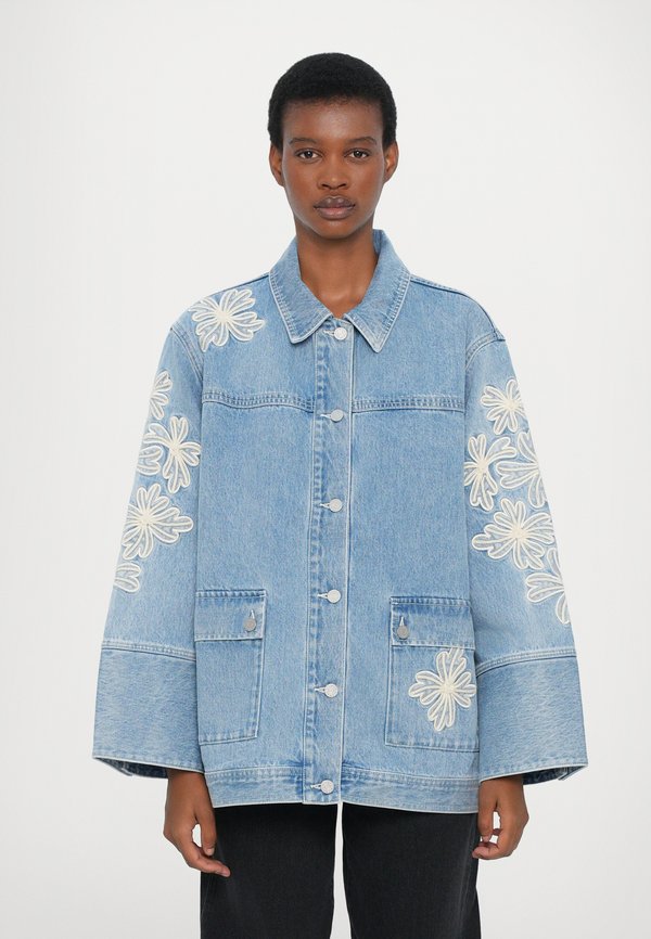 CHARLENE JACKET - Denim jacket - light wash