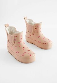 Next CHELSEA STANDARD - Regenlaarzen - beige heart printed
