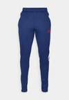 TIRO CUT 3 STRIPES TRACKPANTS - Pantaloni de trening - navy blue/white/better scarlet