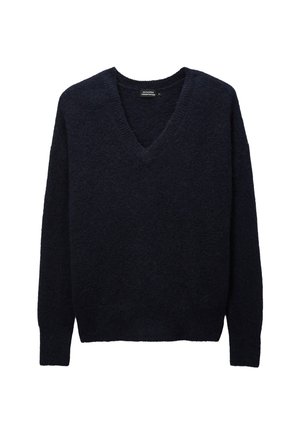 COL V UNI CONTENANT - Pullover - marine