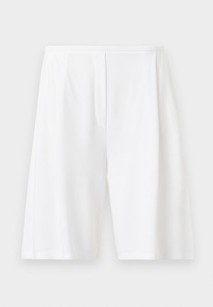 Norma Kamali MENS PLEAT BERMUDA - Σορτς - snow white