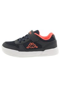 Kappa Kickoff Sneaker Enfant - Noir/Gris - 32 EU - Synthétique - Fermeture Velcro