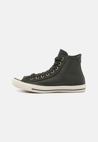 CHUCK TAYLOR ALL STAR WIDE UNISEX - Høye joggesko - dense canopy/egret/black