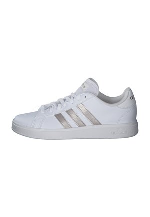 Sneakers laag - weiß/gold