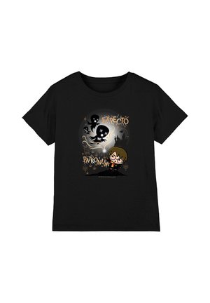 Cotton Soul, HARRY POTTER EXPECTO PATRONUM CHIBI POTTER TOO UNISEX - Print T-shirt - black