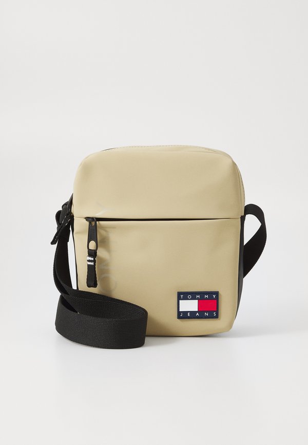 DAILY REPORTER UNISEX - Cross body bag - beige
