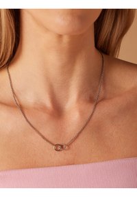Lucardi COIN - Ketting - silver-coloured