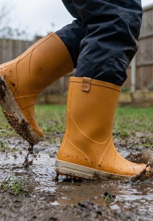 Dunlop, DUNLOP STIEFEL PA0JK01 DUNLOP PUDDLE JUMPER - Wellies - ockerbraun
