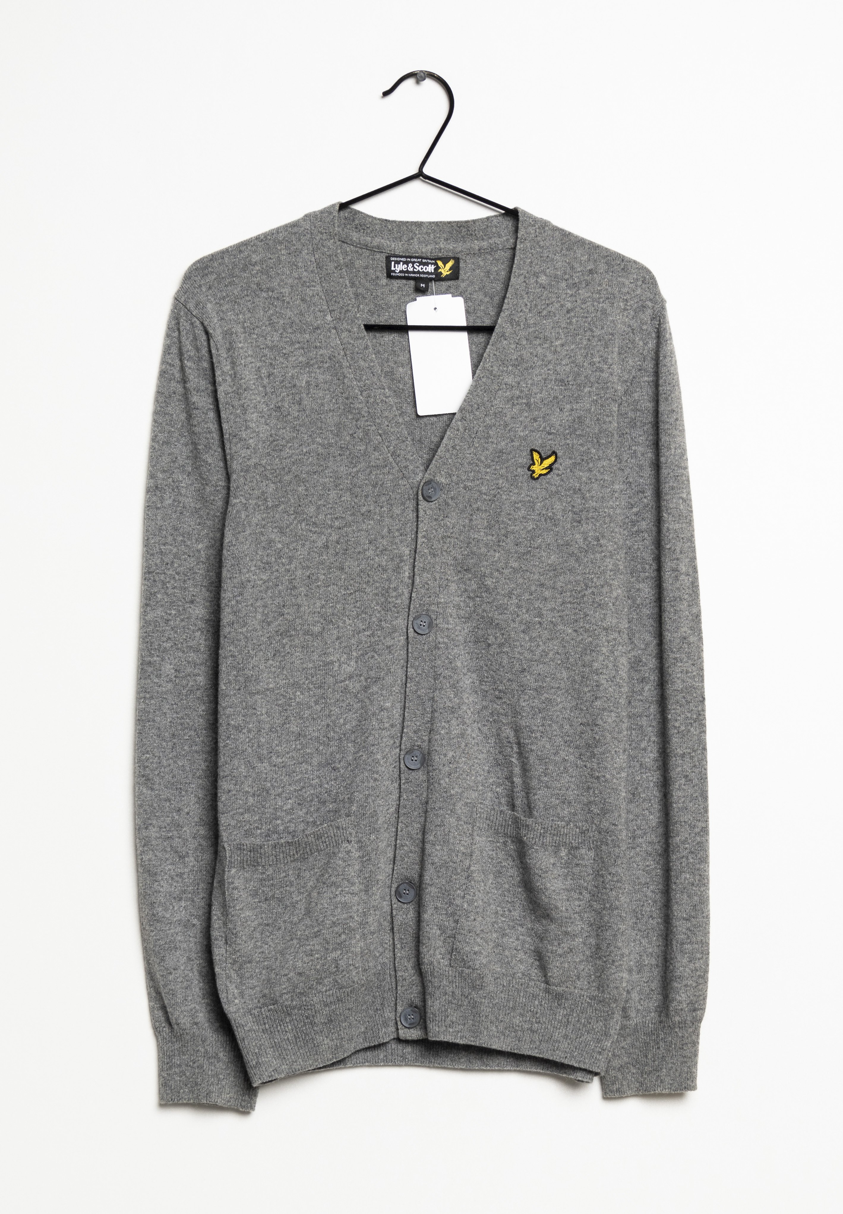 Lyle & Scott Cardigan - grey - (Pre-owned) - Zalando.ie