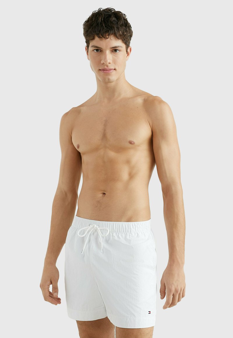 Tommy Hilfiger MEDIUM DRAWSTRING - Zwemshorts - white