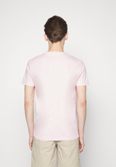Polo Ralph Lauren CUSTOM SLIM FIT JERSEY CREWNECK T-SHIRT - T-shirt básica - bath pink heather