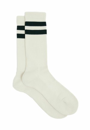 Zoknik - forest green ecru