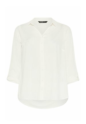 Yours Clothing, PLUS SIZE BLOUSES & SHIRTS - Hemdbluse - white