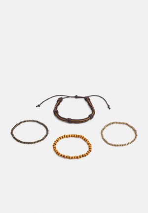 CASUAL LEATHER 4PACK - Armband - brown mutli