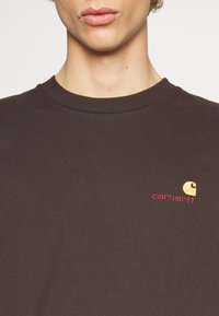 Carhartt WIP AMERICAN SCRIPT - Basic T-shirt - tobacco